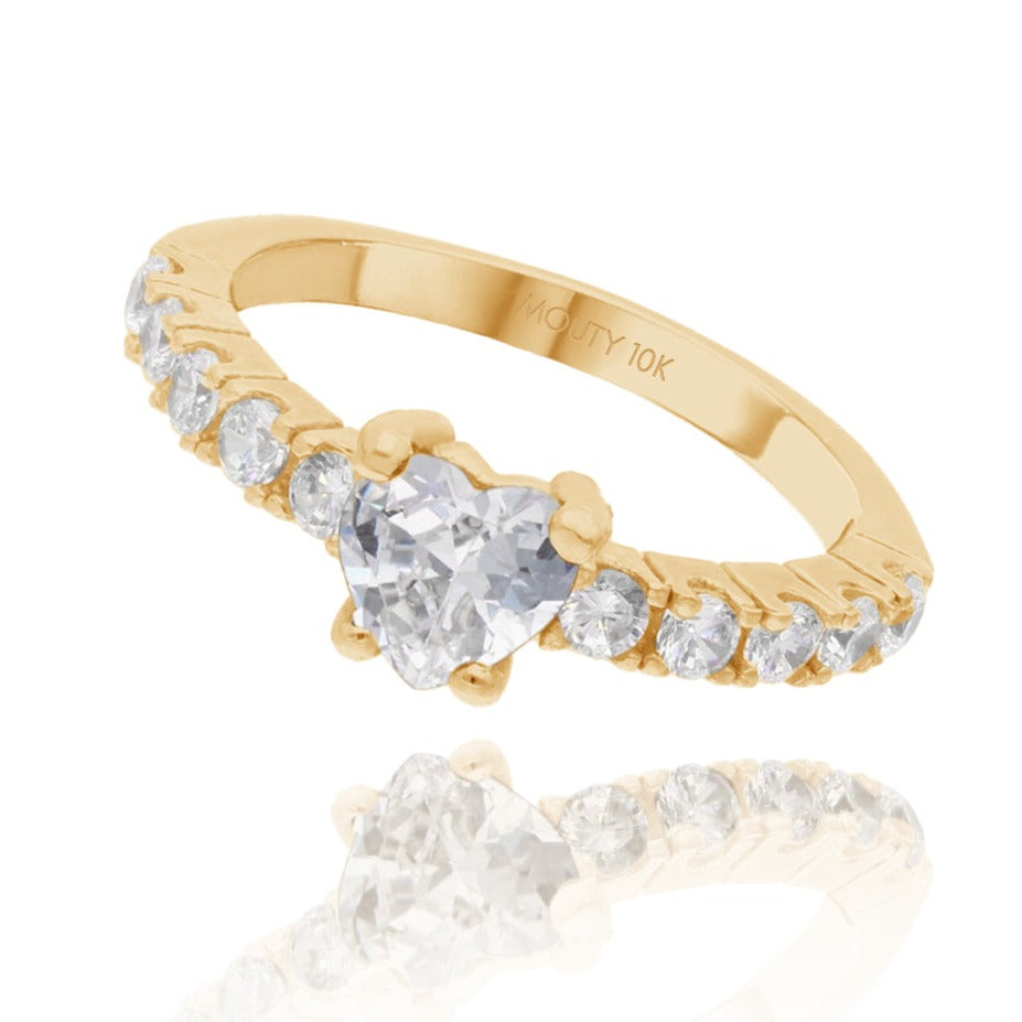 Anillo Amour en Oro .50 ct
