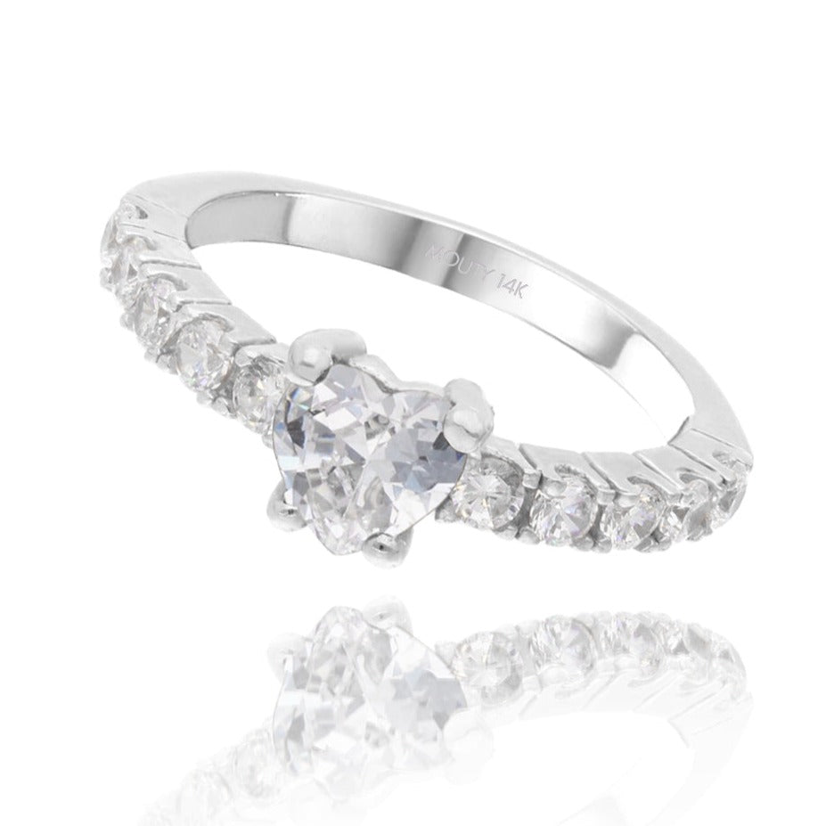 Anillo Amour en Oro .50 ct
