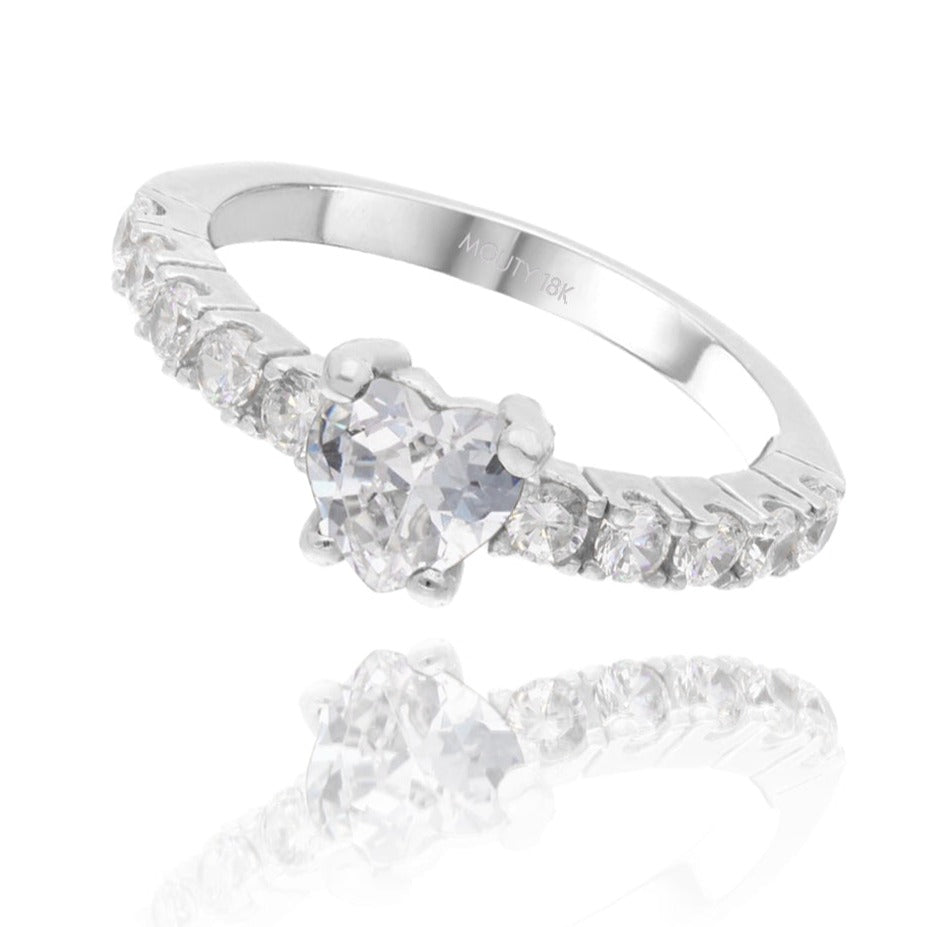 Anillo Amour en Oro .50 ct