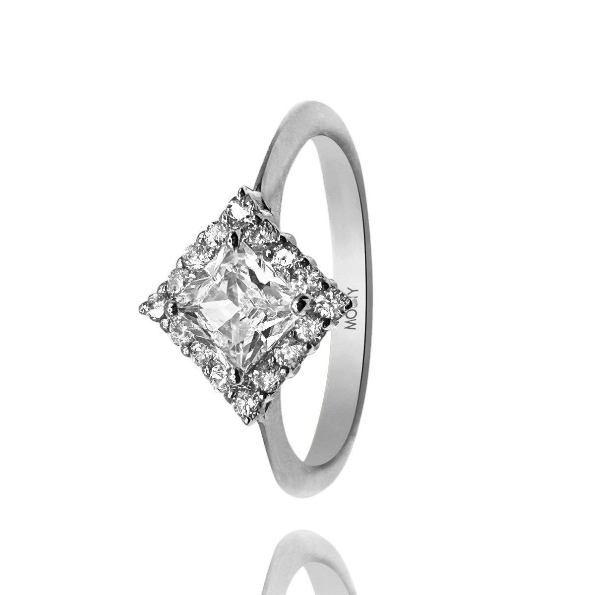 Anillo Alessia en oro .75 ct - Mouty Joyería