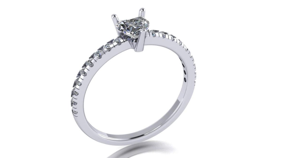 Anillo Amoret en oro .44 ct - Mouty Joyería