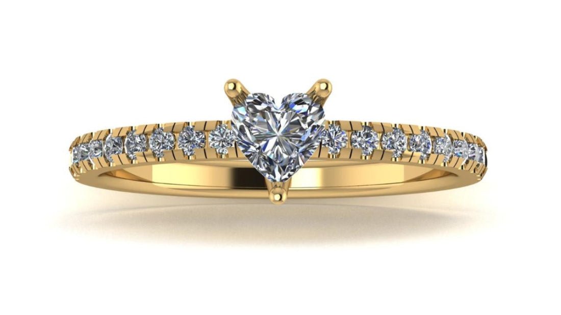 Anillo Amoret en oro .44 ct - Mouty Joyería