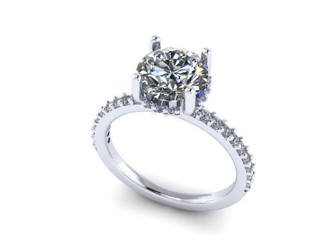 Anillo Catherine en Oro 2.50 ct - Mouty Joyería