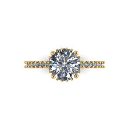 Anillo Catherine en Oro 2.50 ct - Mouty Joyería