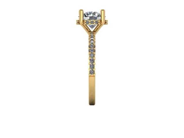 Anillo Catherine en Oro 2.50 ct - Mouty Joyería