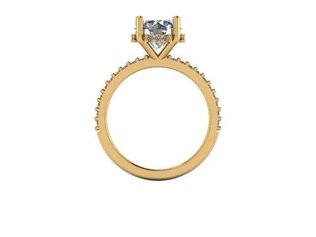Anillo Catherine en Oro 2.50 ct - Mouty Joyería