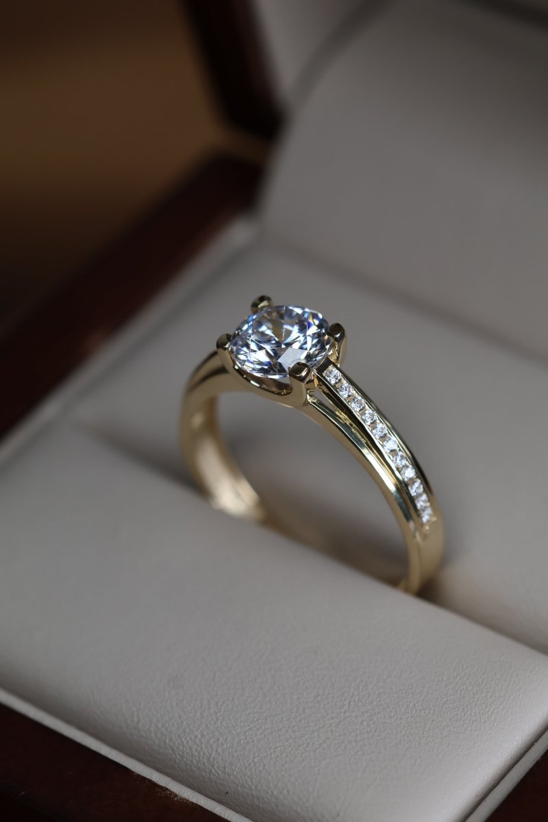 Anillo Criso en Oro 1.00 ct - Mouty Joyería