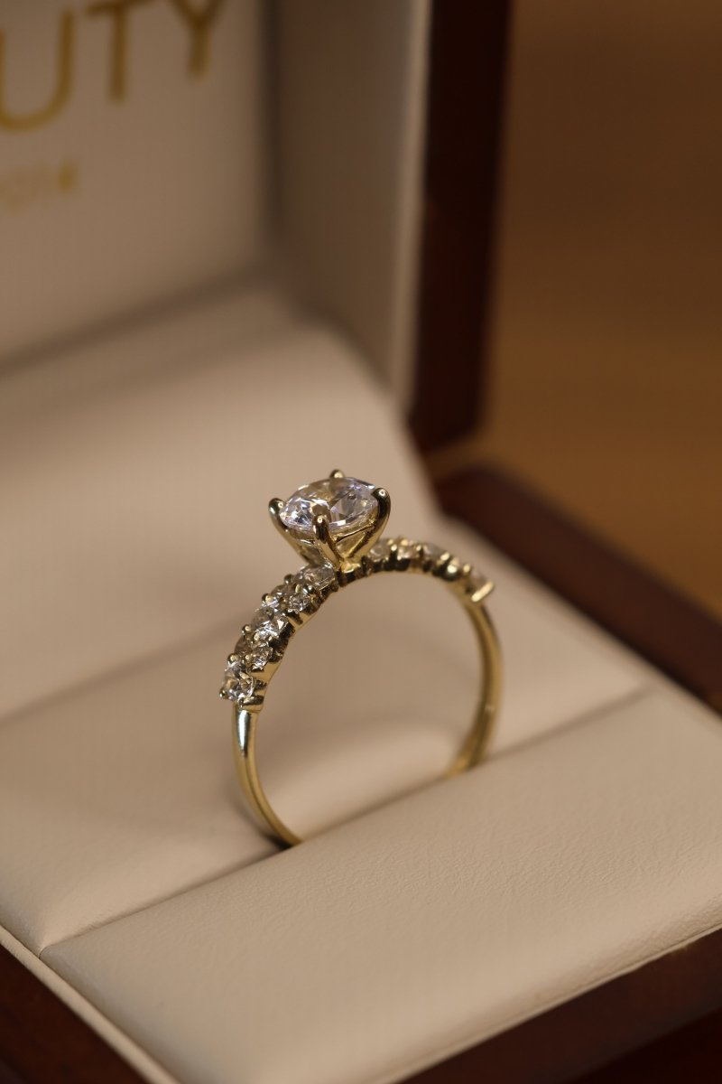 Anillo Danna en Oro 1.00 ct - Mouty Joyería