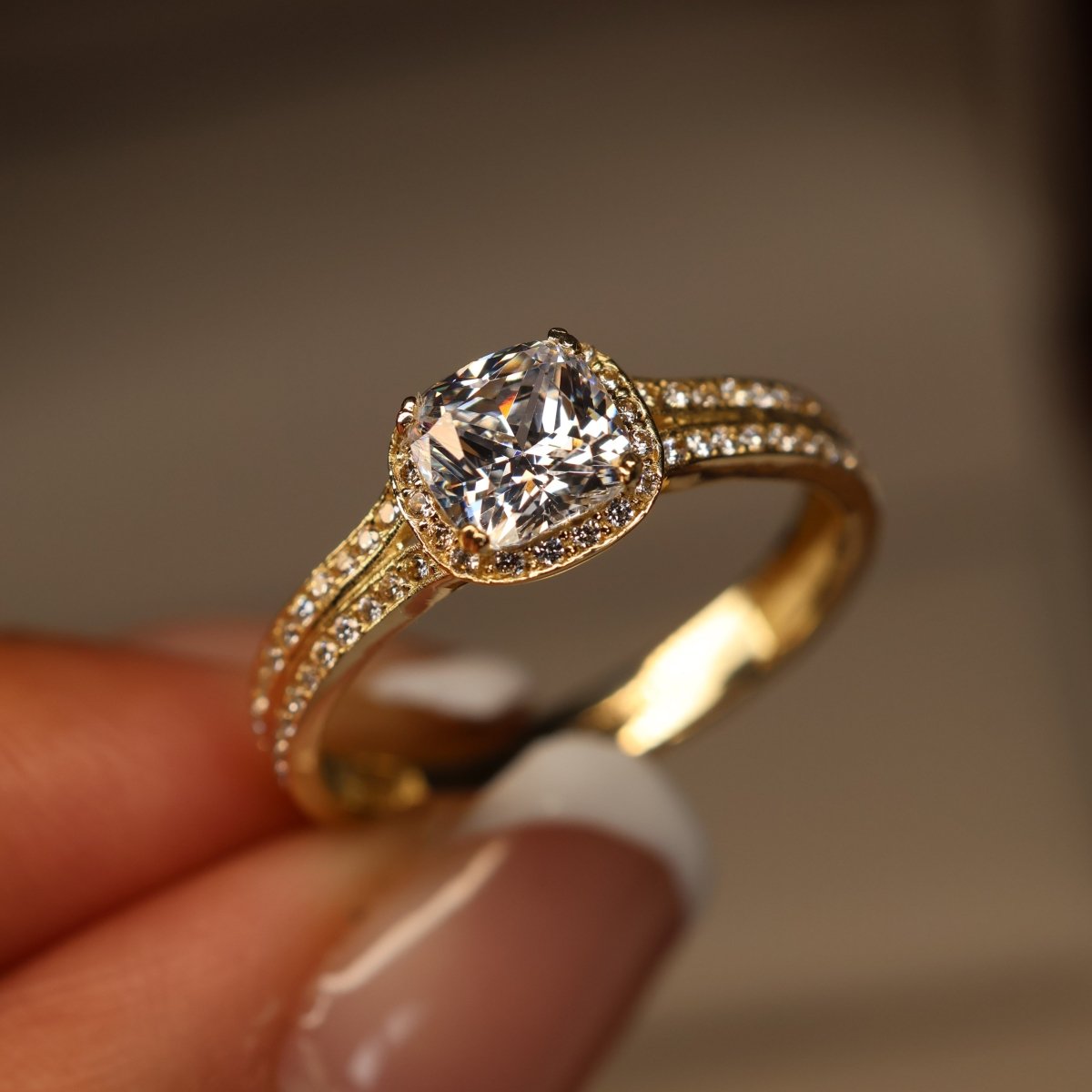 Anillo Eirene en Oro .50 ct - Mouty Joyería