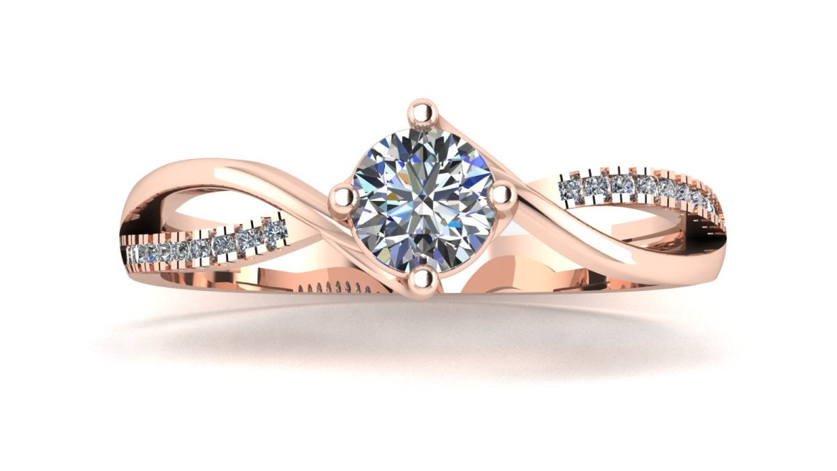 Anillo Ethernel en oro 0.47 ct - Mouty Joyería