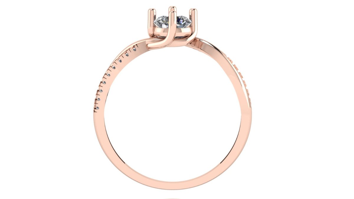 Anillo Ethernel en oro 0.47 ct - Mouty Joyería