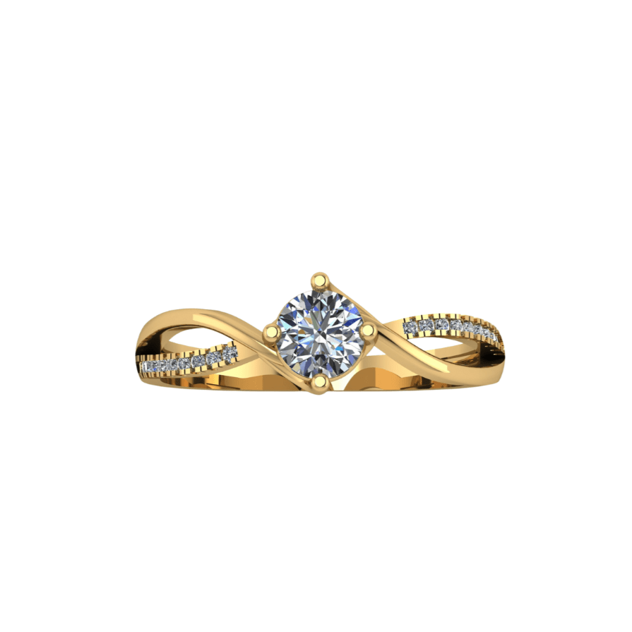 Anillo Ethernel en oro 0.47 ct - Mouty Joyería