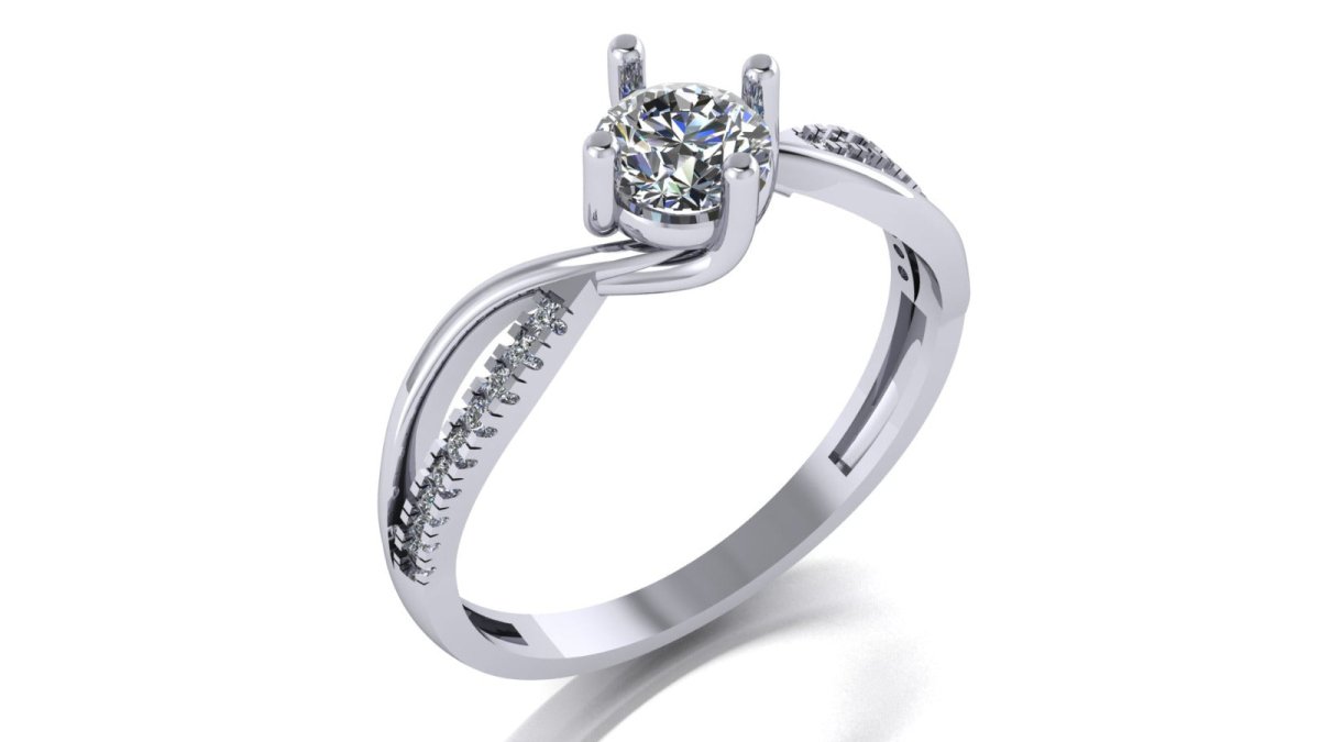 Anillo Ethernel en oro 0.47 ct - Mouty Joyería