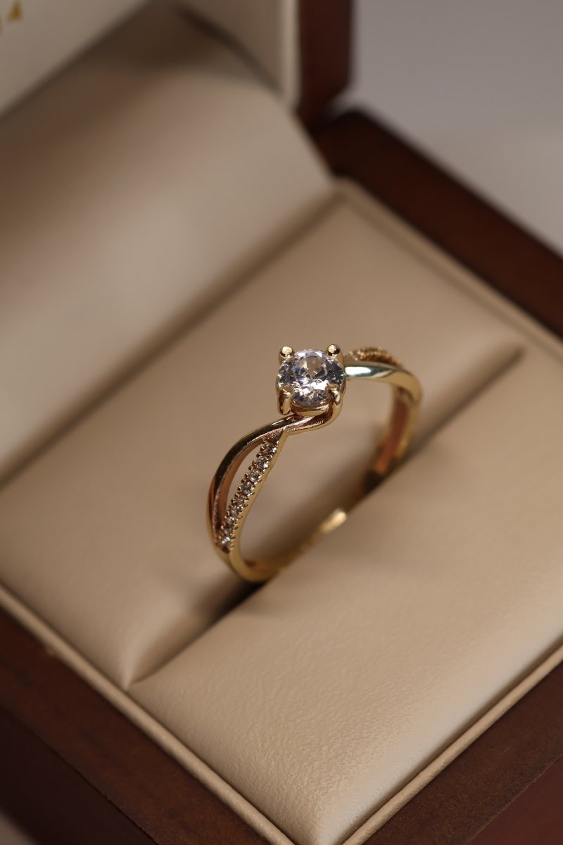 Anillo Ethernel en oro 0.47 ct - Mouty Joyería