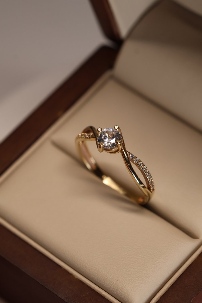 Anillo Ethernel en oro 0.47 ct - Mouty Joyería