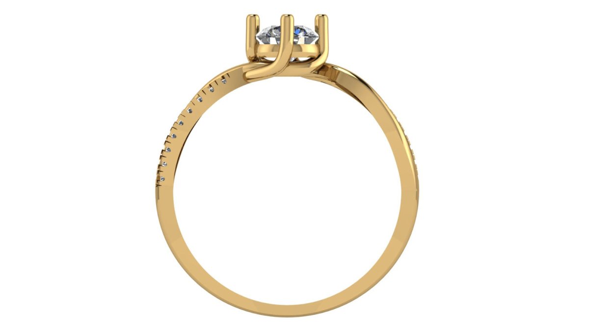 Anillo Ethernel en oro 0.47 ct - Mouty Joyería