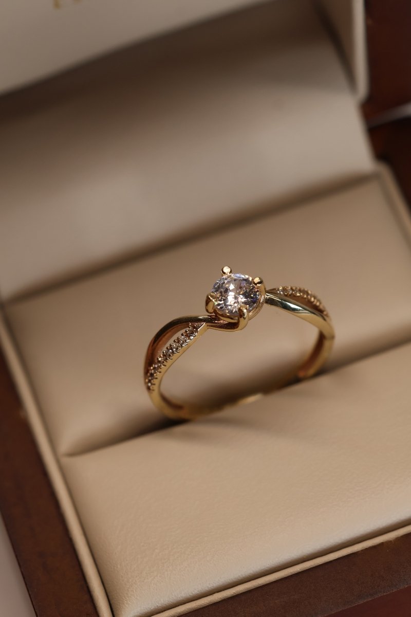 Anillo Ethernel en oro 0.47 ct - Mouty Joyería