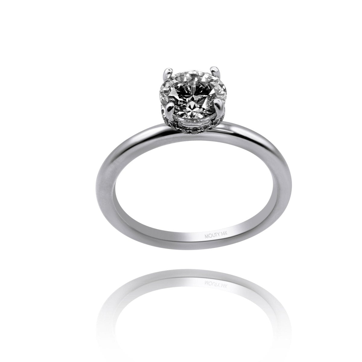 Anillo Eva en Oro 1.00 ct - Mouty Joyería