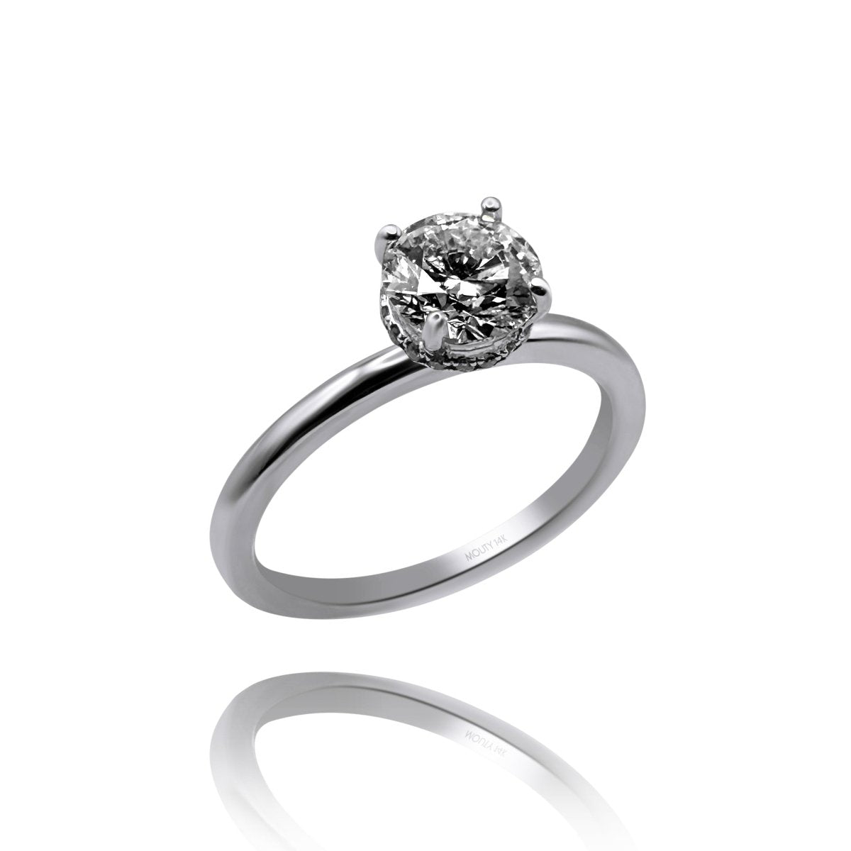 Anillo Eva en Oro 1.00 ct - Mouty Joyería