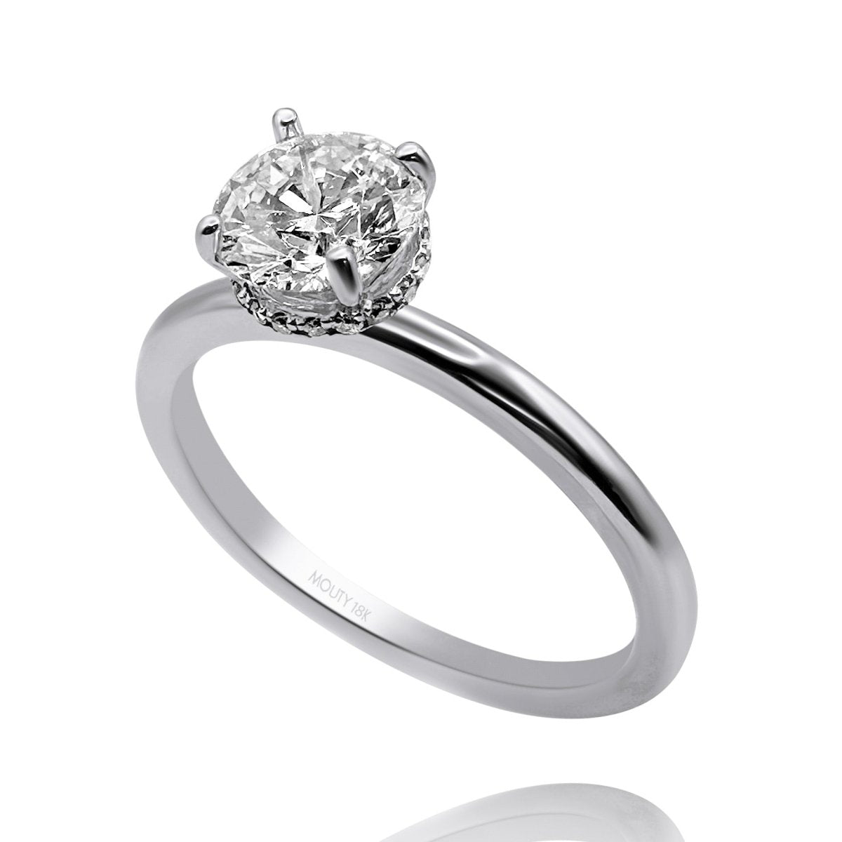 Anillo Eva en Oro 1.00 ct - Mouty Joyería