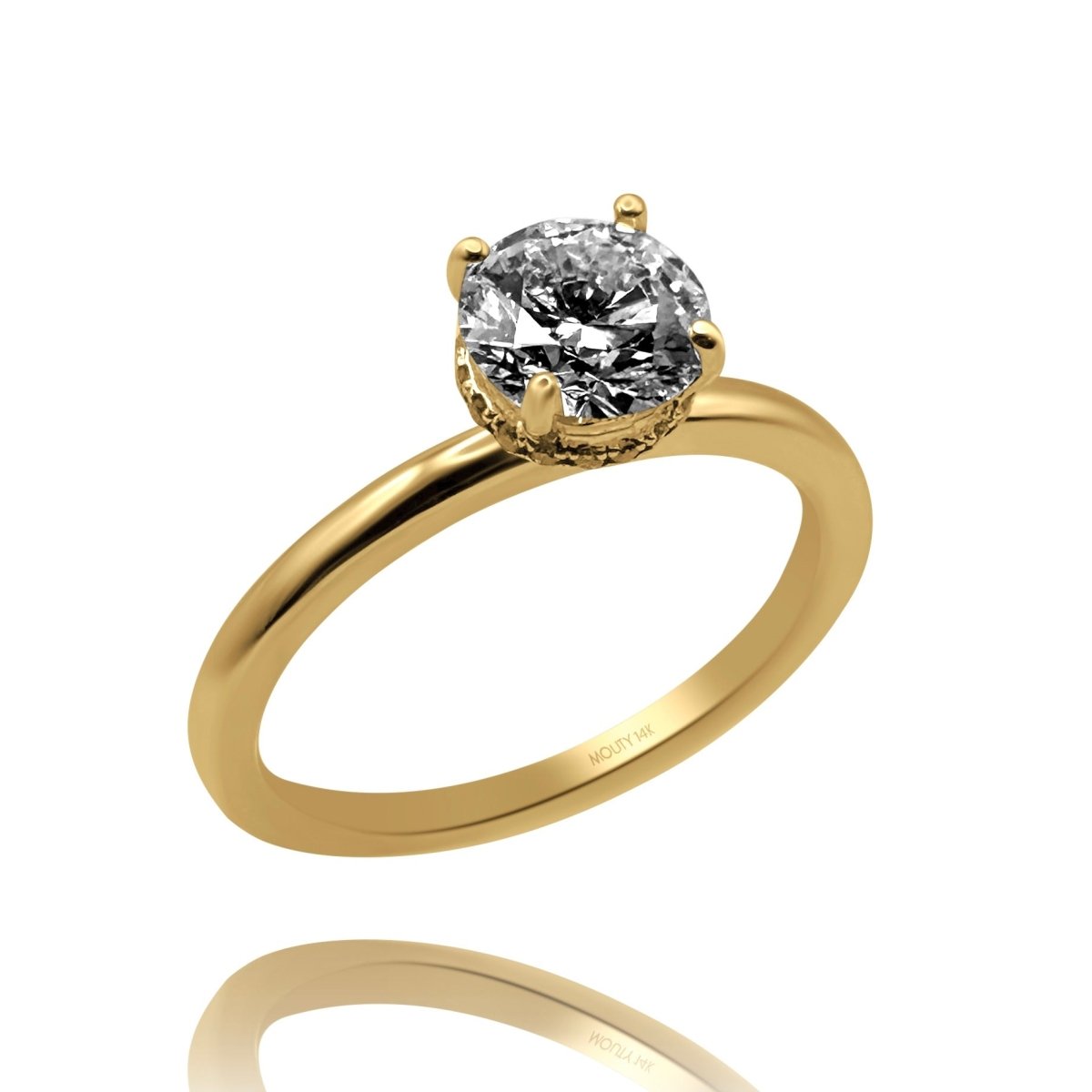 Anillo Eva en Oro 1.00 ct - Mouty Joyería