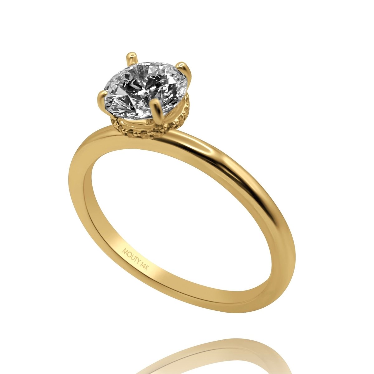 Anillo Eva en Oro 1.00 ct - Mouty Joyería