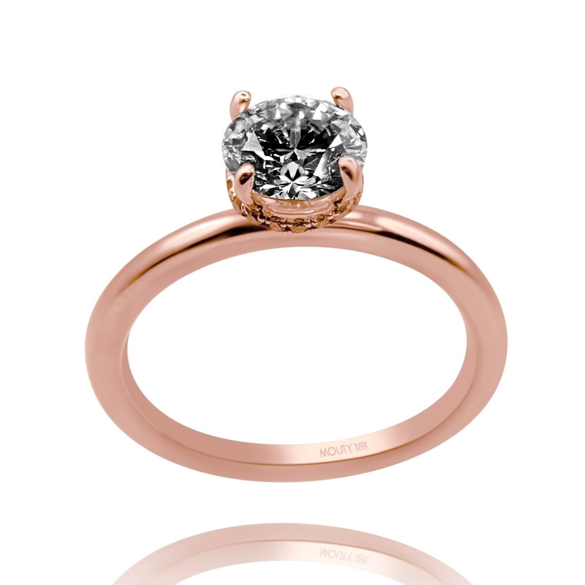 Anillo Eva en Oro 1.00 ct - Mouty Joyería