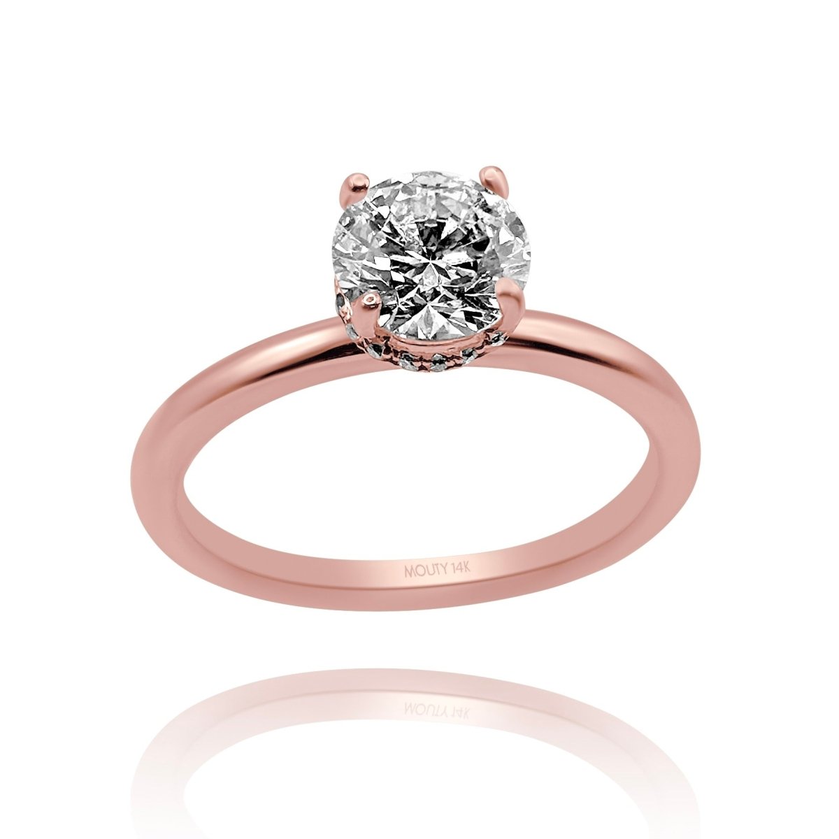 Anillo Eva en Oro 1.00 ct - Mouty Joyería