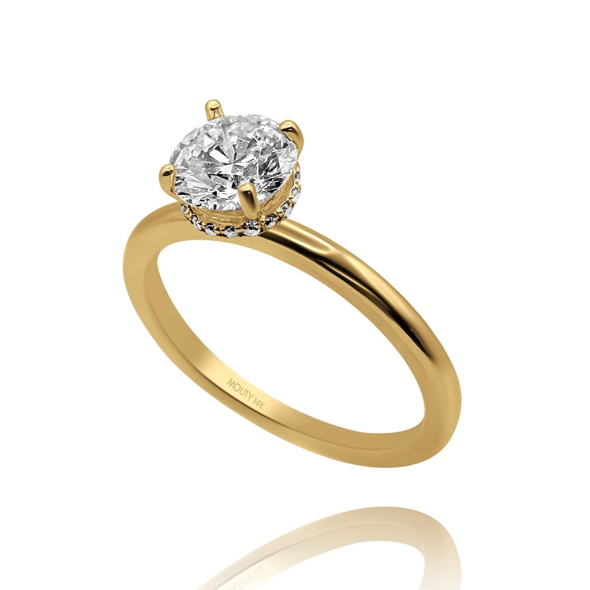 Anillo Eva en Oro 1.00 ct - Mouty Joyería