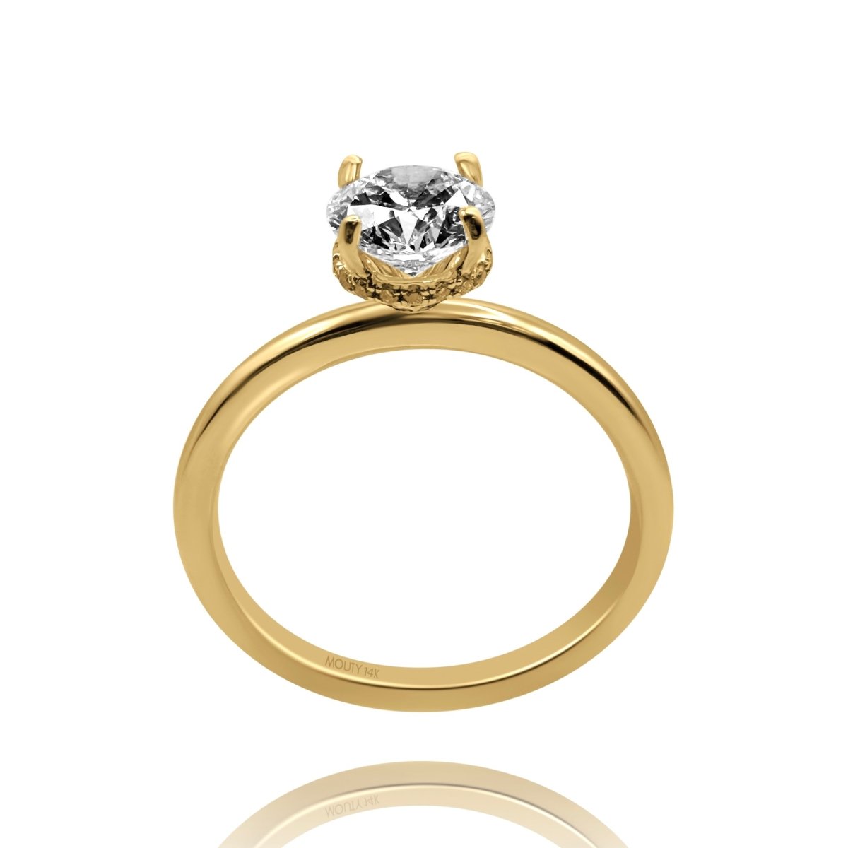Anillo Eva en Oro 1.00 ct - Mouty Joyería
