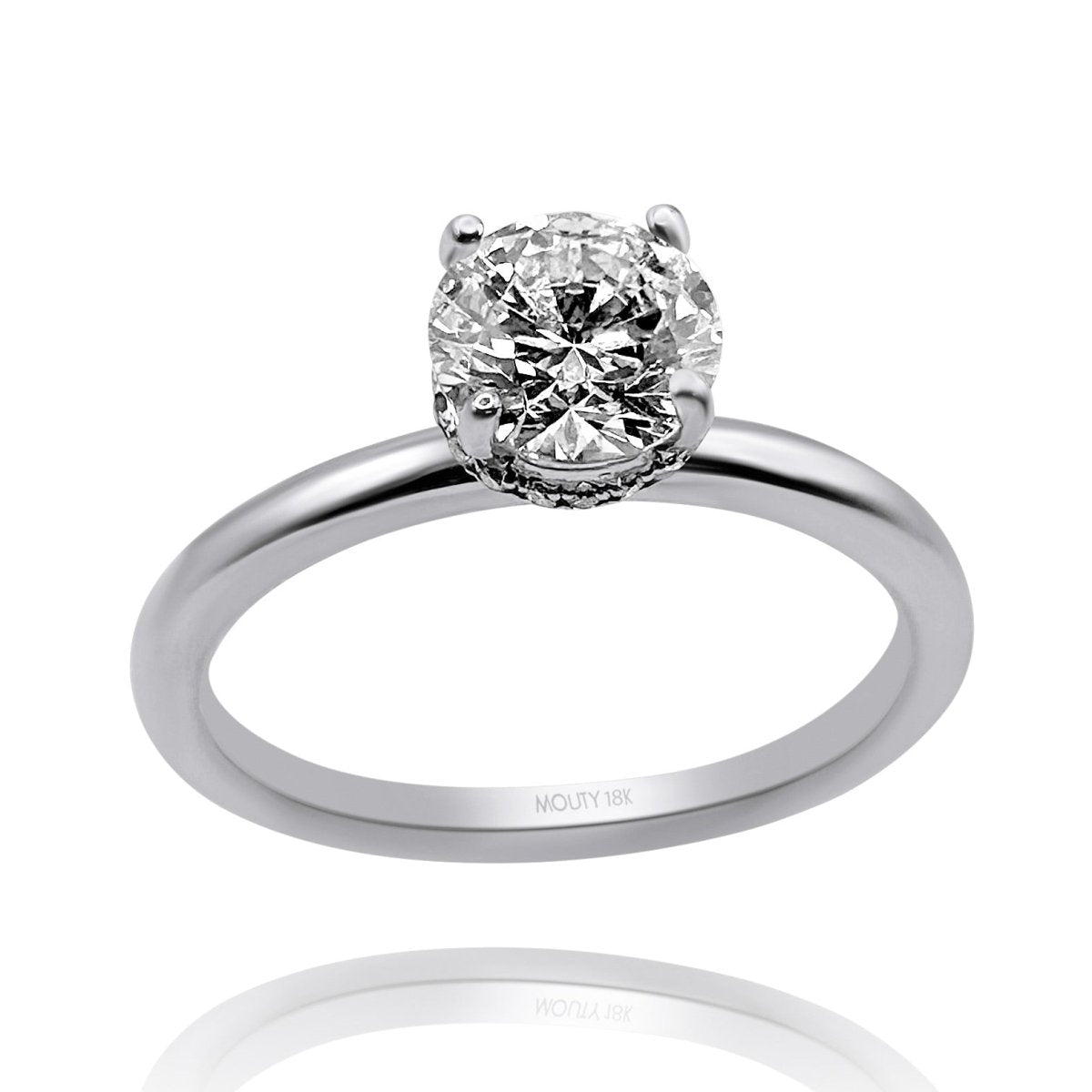 Anillo Eva en Oro 1.00 ct - Mouty Joyería