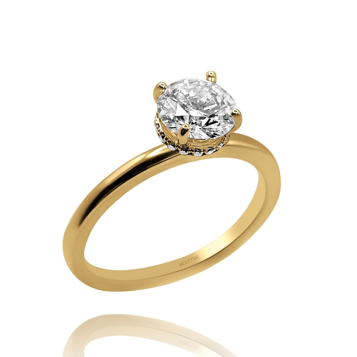 Anillo Eva en Oro 1.00 ct - Mouty Joyería