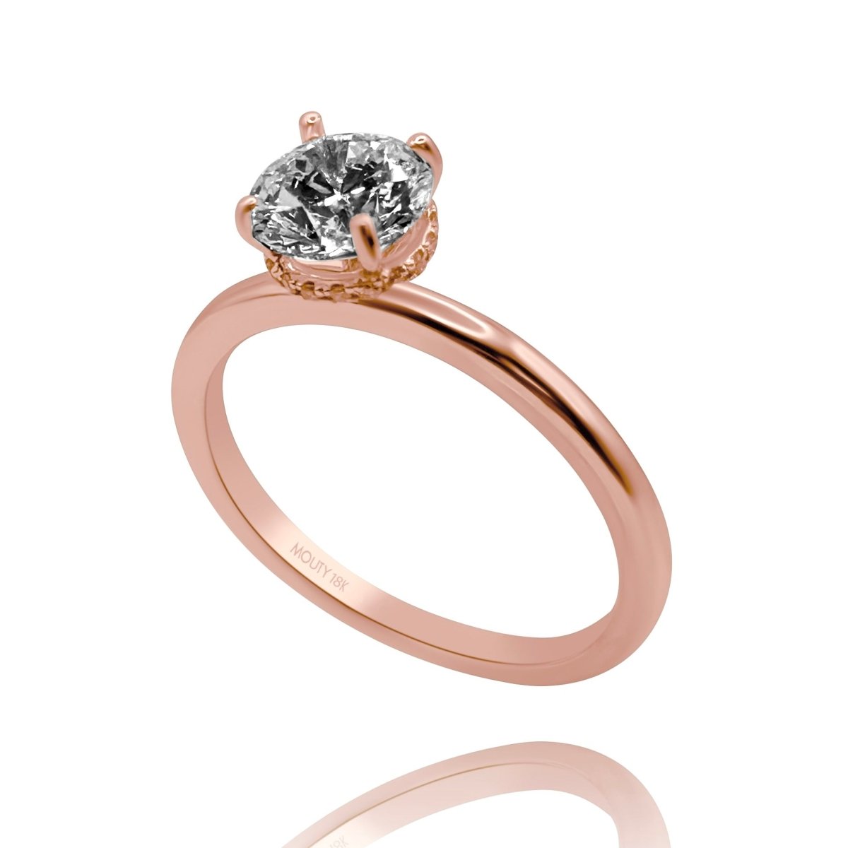Anillo Eva en Oro 1.00 ct - Mouty Joyería