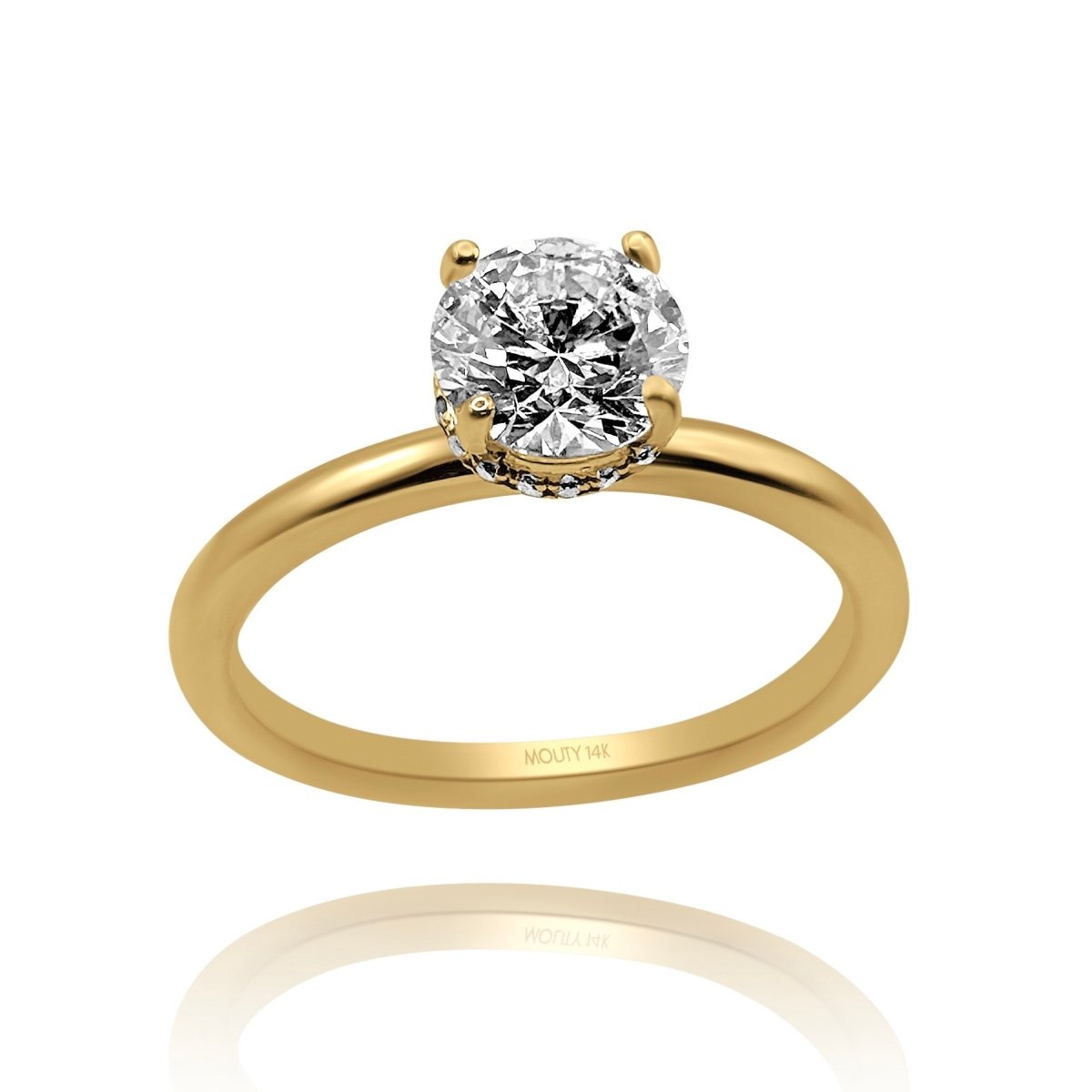 Anillo Eva en Oro 1.00 ct - Mouty Joyería