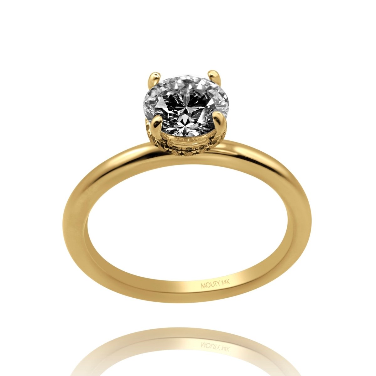Anillo Eva en Oro 1.00 ct - Mouty Joyería