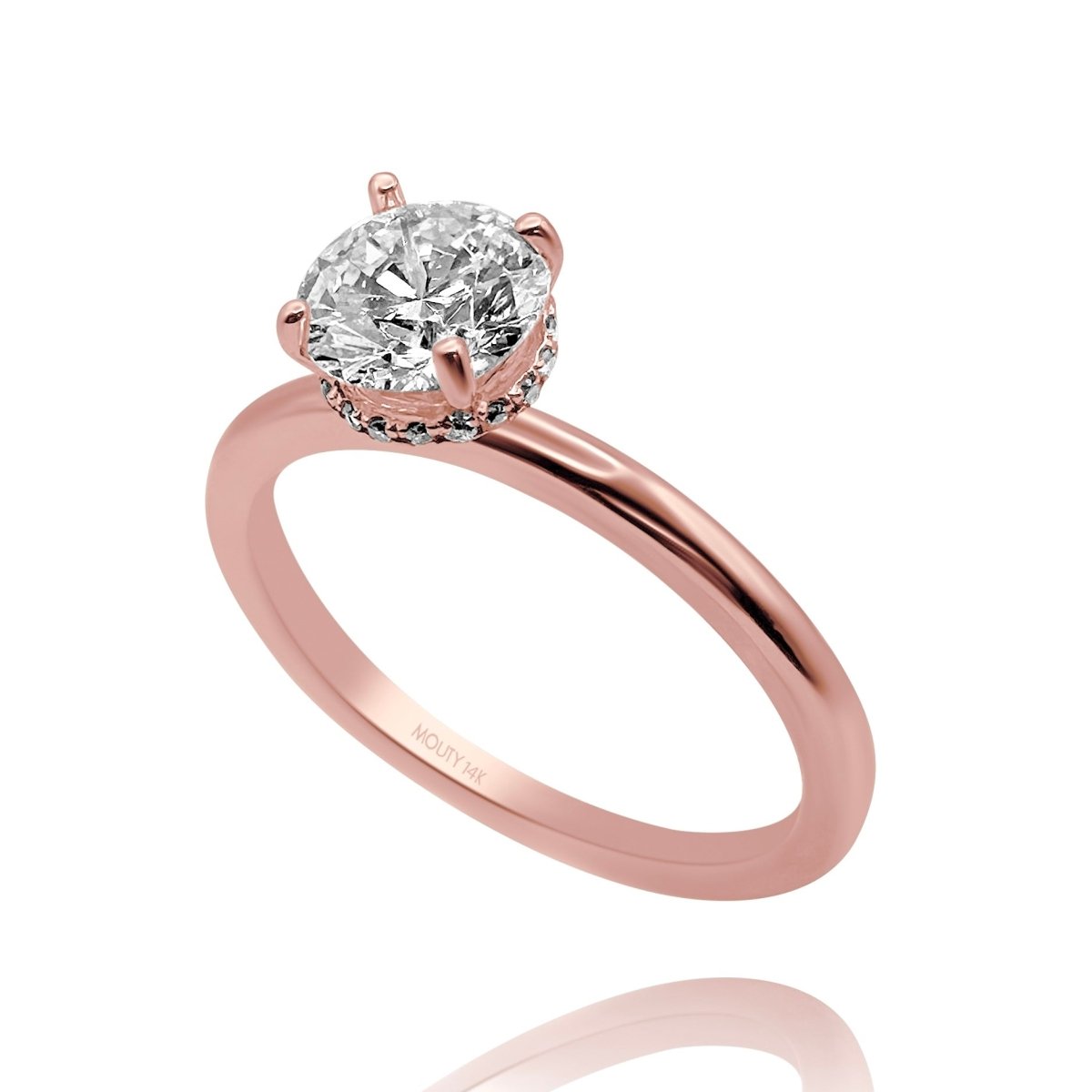 Anillo Eva en Oro 1.00 ct - Mouty Joyería