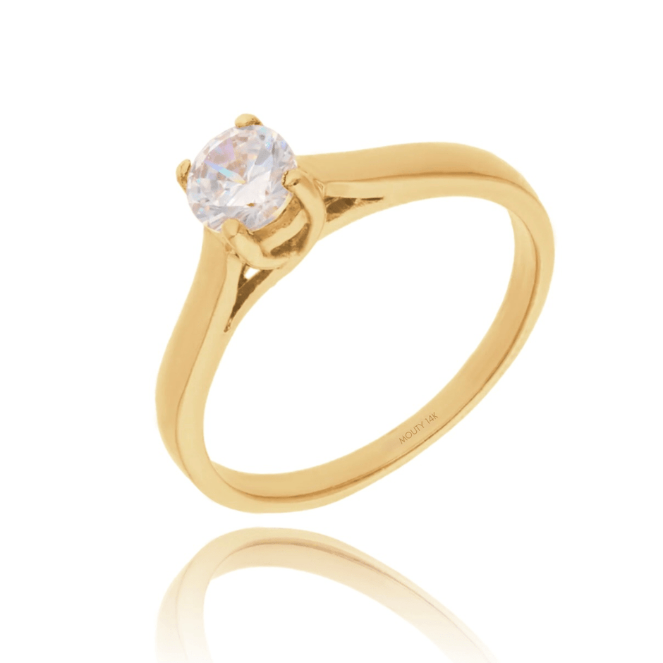 Anillo Lia en Oro - Mouty Joyería