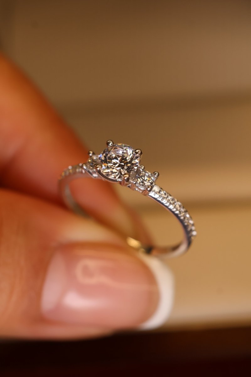 Anillo Saturno en Oro - Mouty Joyería