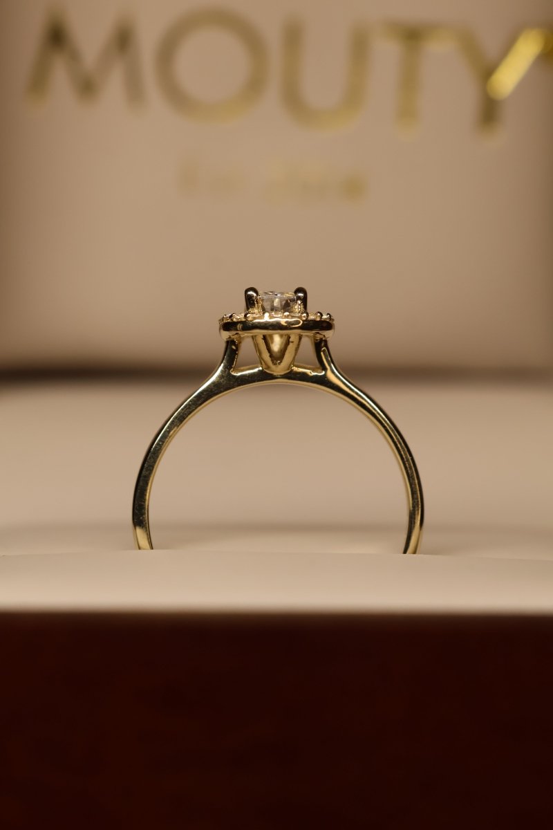 Anillo Sedna en Oro Amarillo 14 Kilates - Mouty Joyería