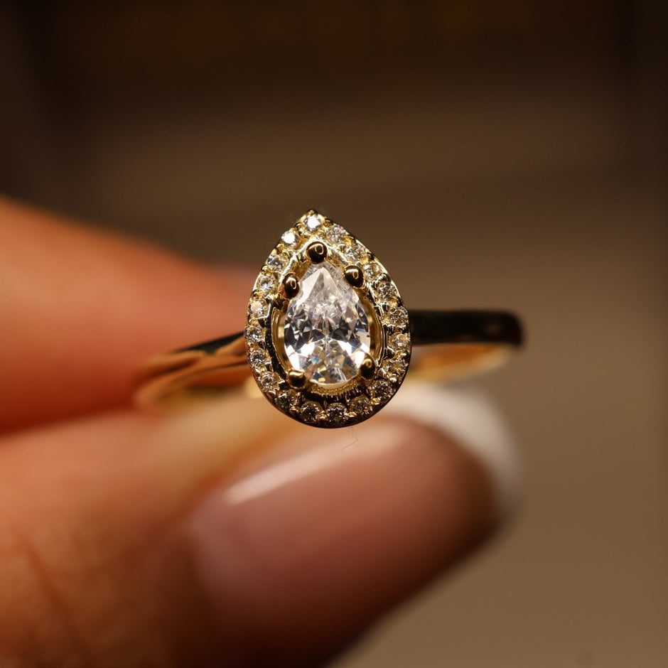 Anillo Sedna en Oro Amarillo 14 Kilates - Mouty Joyería