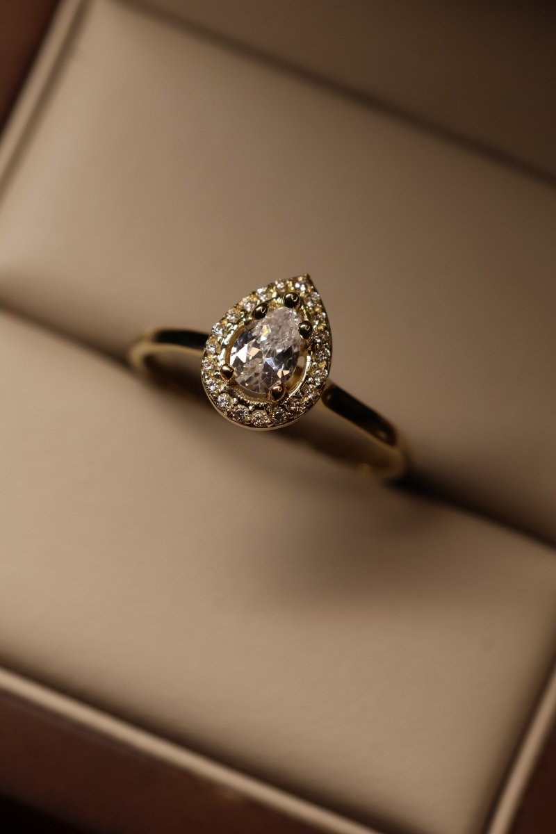 Anillo Sedna en Oro Amarillo 14 Kilates - Mouty Joyería