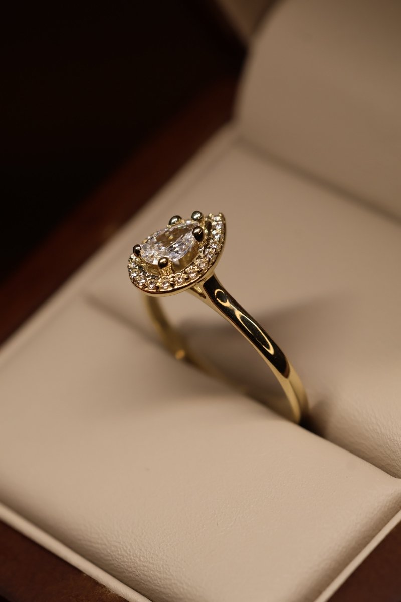 Anillo Sedna en Oro Amarillo 14 Kilates - Mouty Joyería