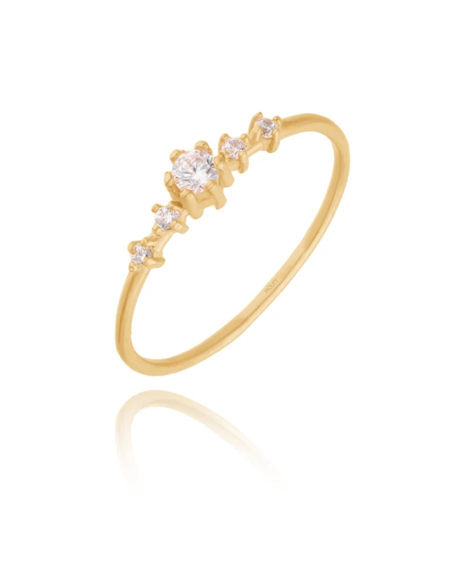 Anillo Ariana en Oro .10 ct