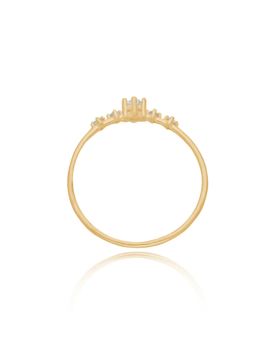 Anillo Ariana en Oro .10 ct