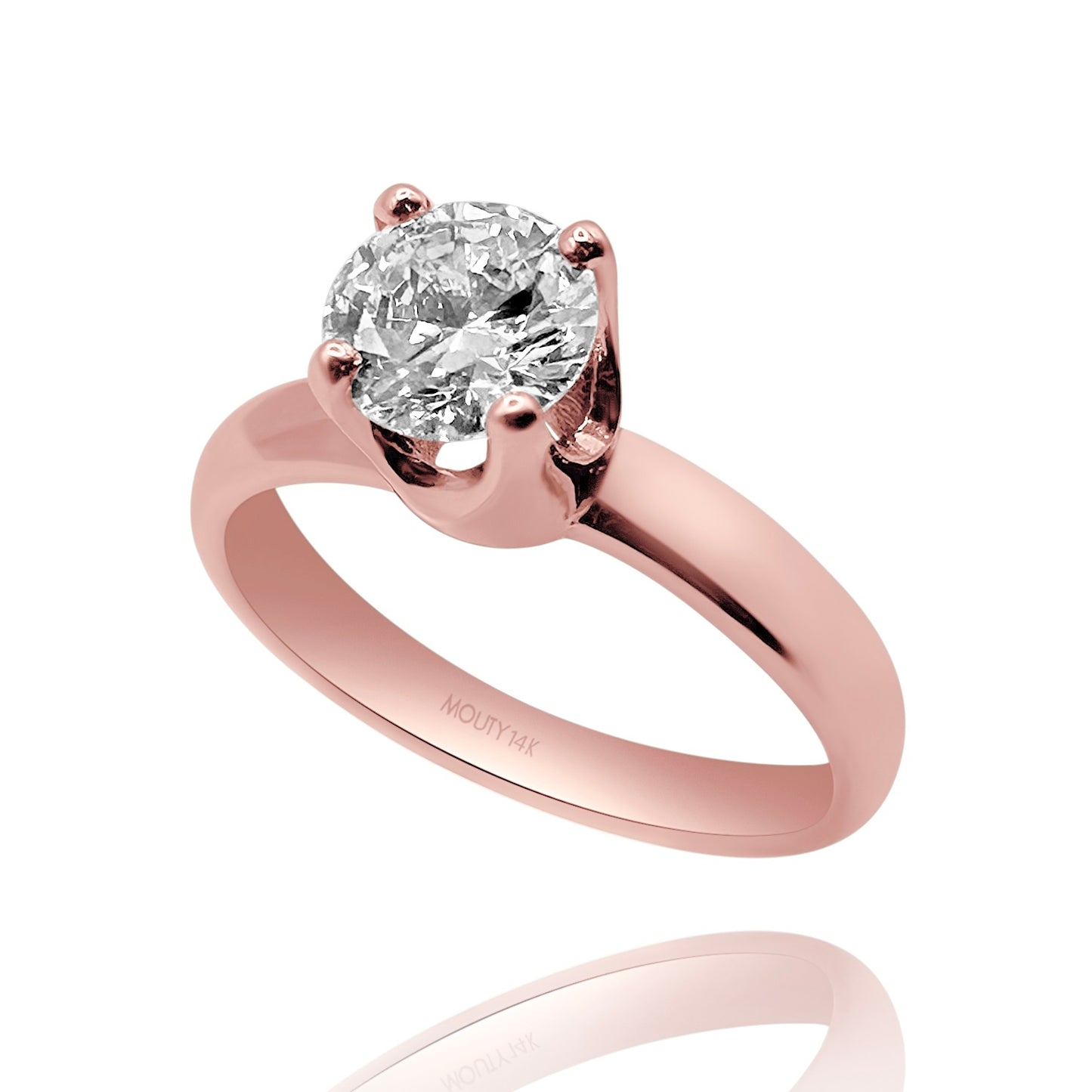Anillo Isabella en oro 1.00 ct