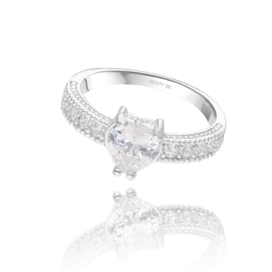 Anillo Fanny en oro .50 ct