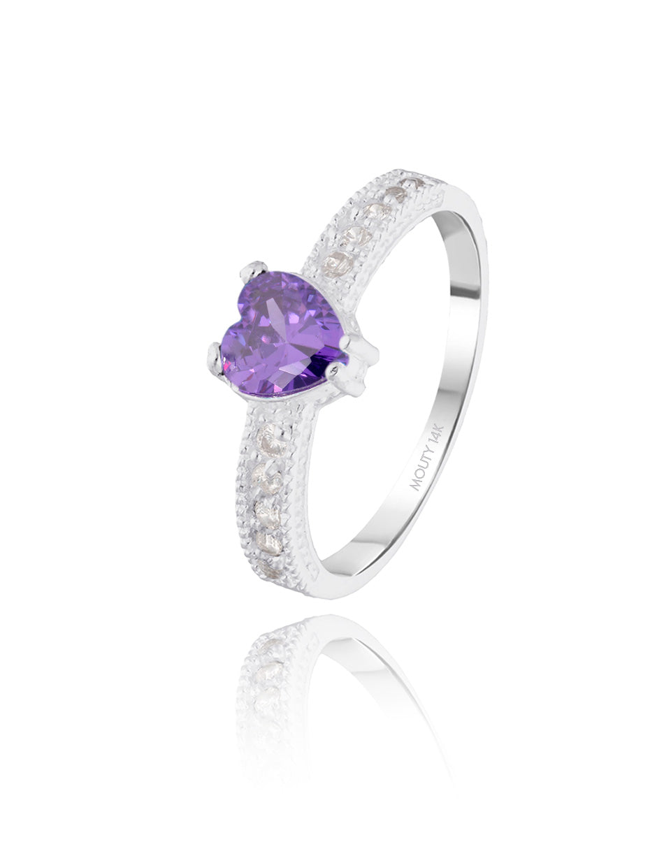 Anillo Fanny en oro .50 ct