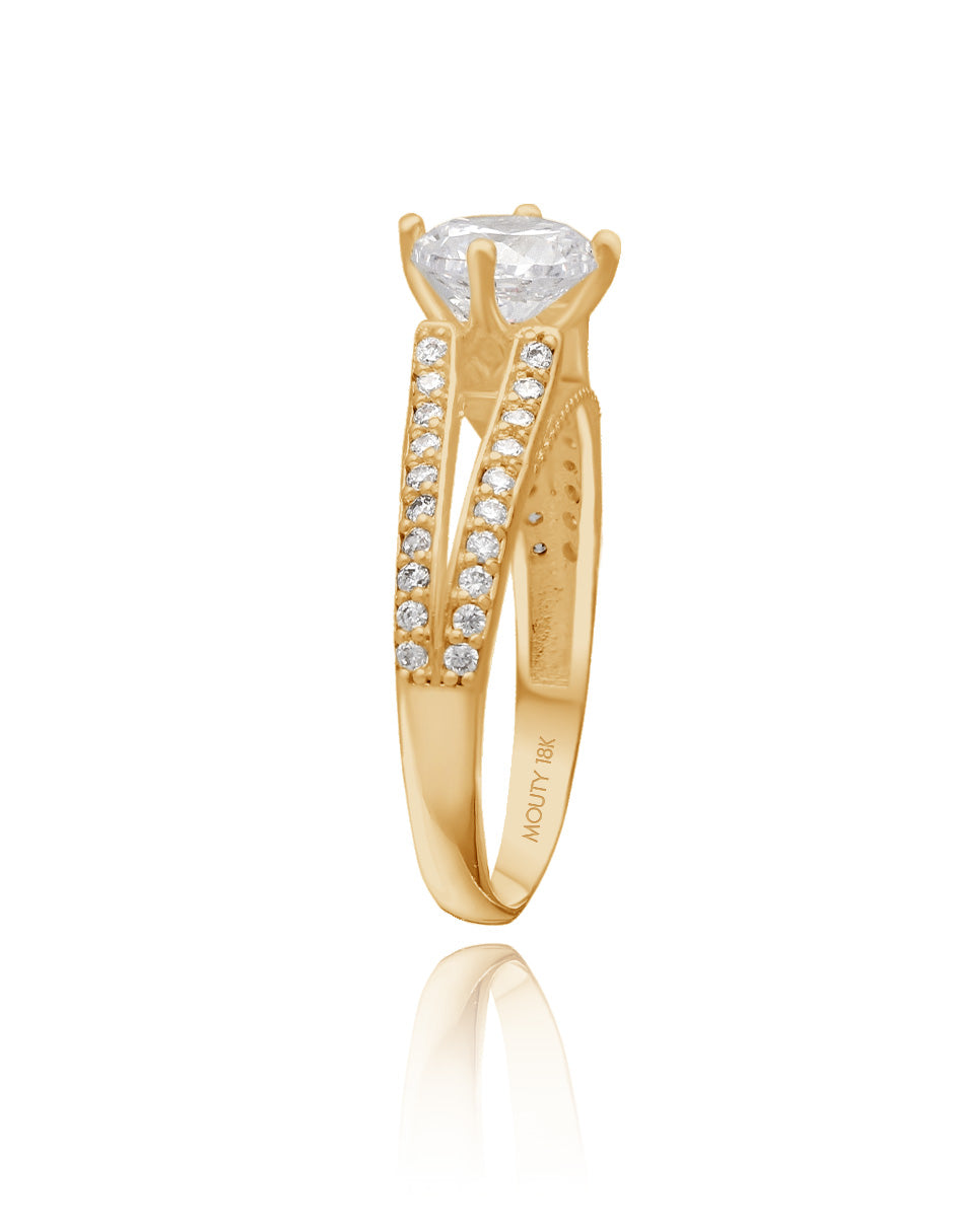 Anillo Lewis en oro 1.00 ct