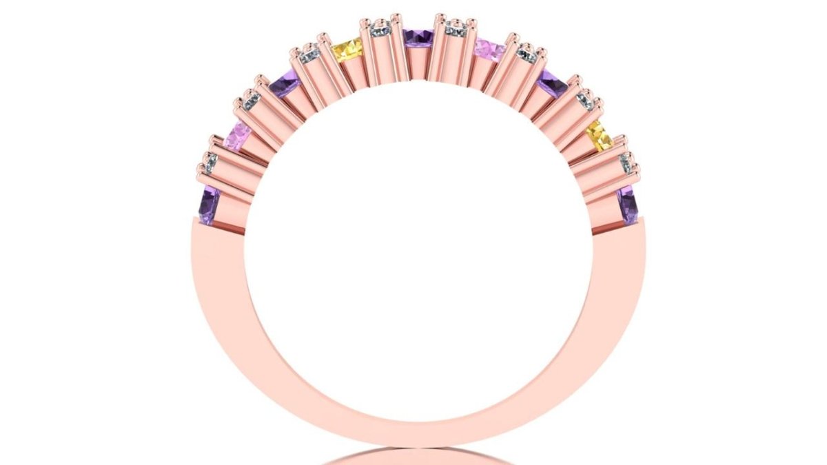 Media Churumbela Pia en Oro - Mouty Joyería