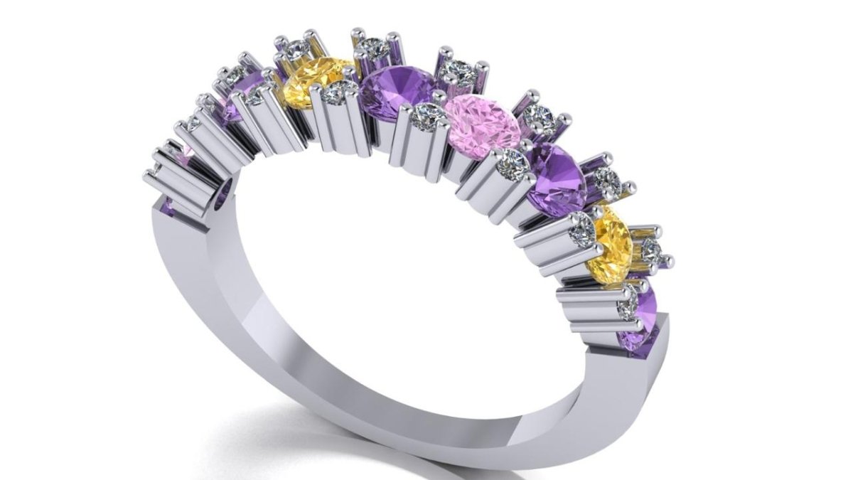 Media Churumbela Pia en Oro - Mouty Joyería